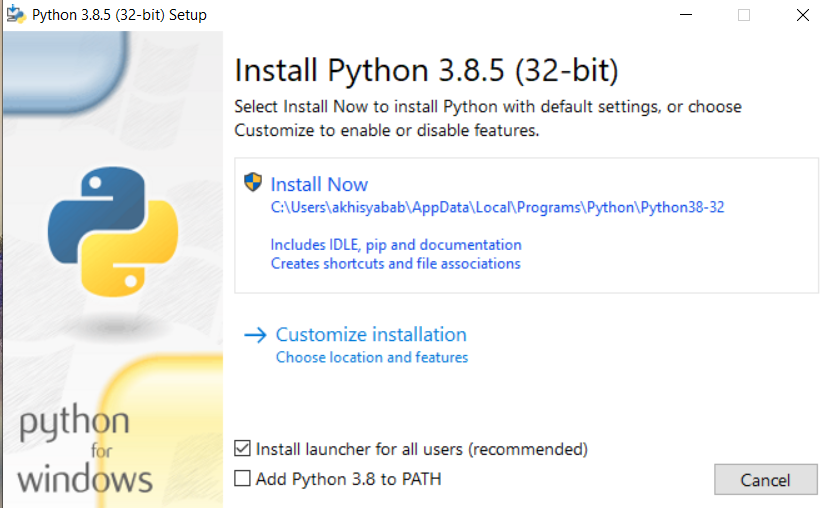 cara menggunakan dan menjalankan python di cmd windows - 2