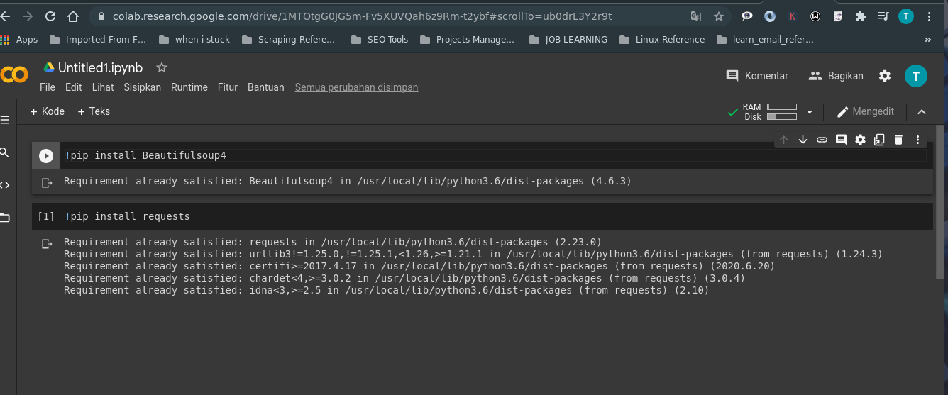 Selenium and bs4.