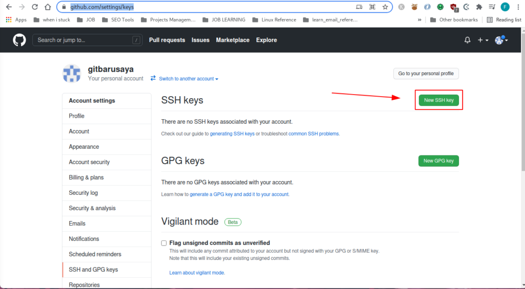 Cara Setting SSH-Key di Github - Pesonainformatika.com
